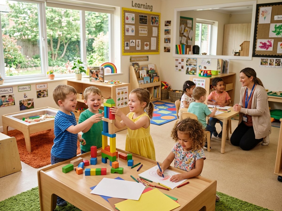 Children playing